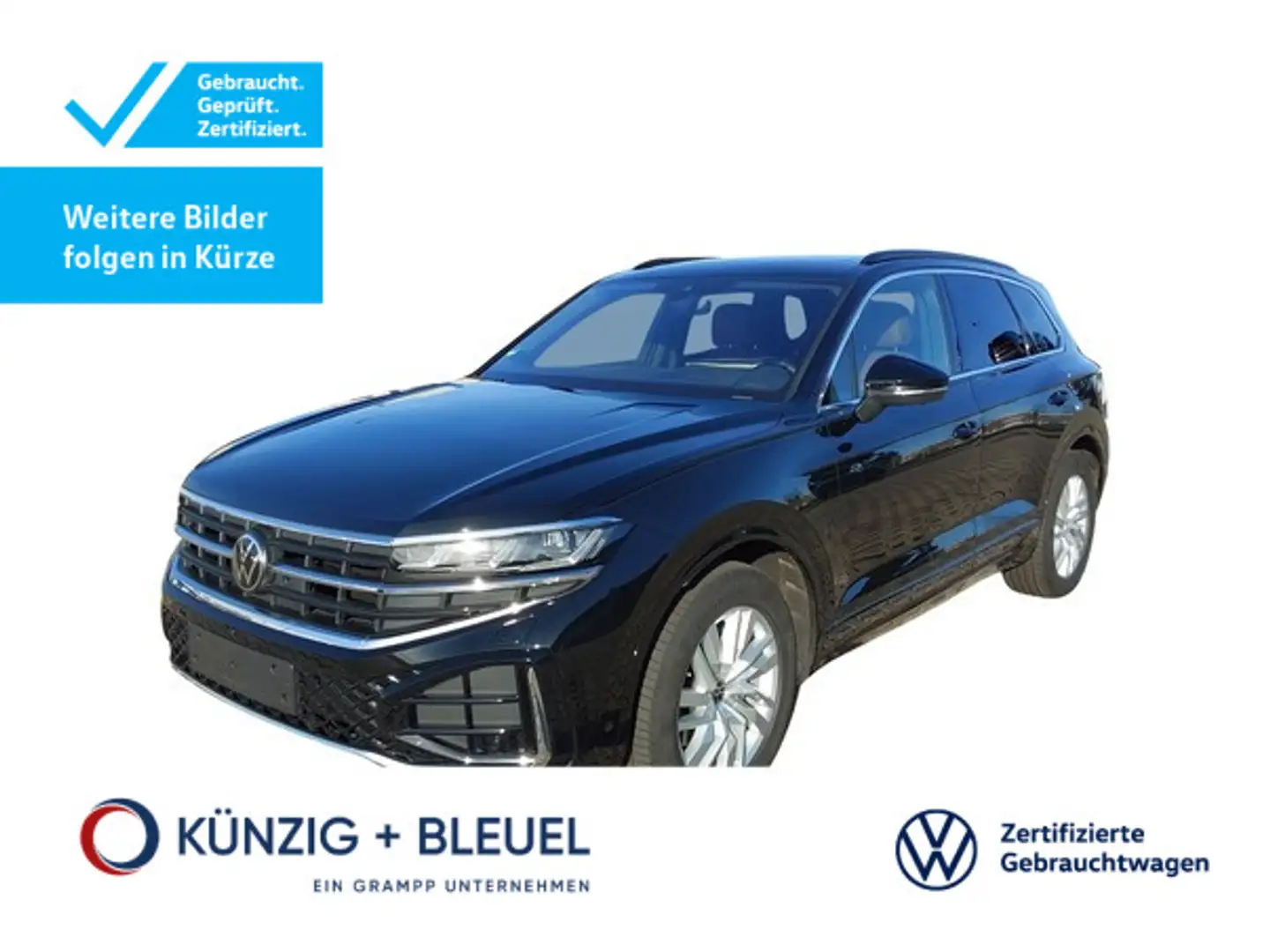 Volkswagen Touareg R-Line 3.0TDI 4Motion +AHK+LUFT+WANK+ Schwarz - 1