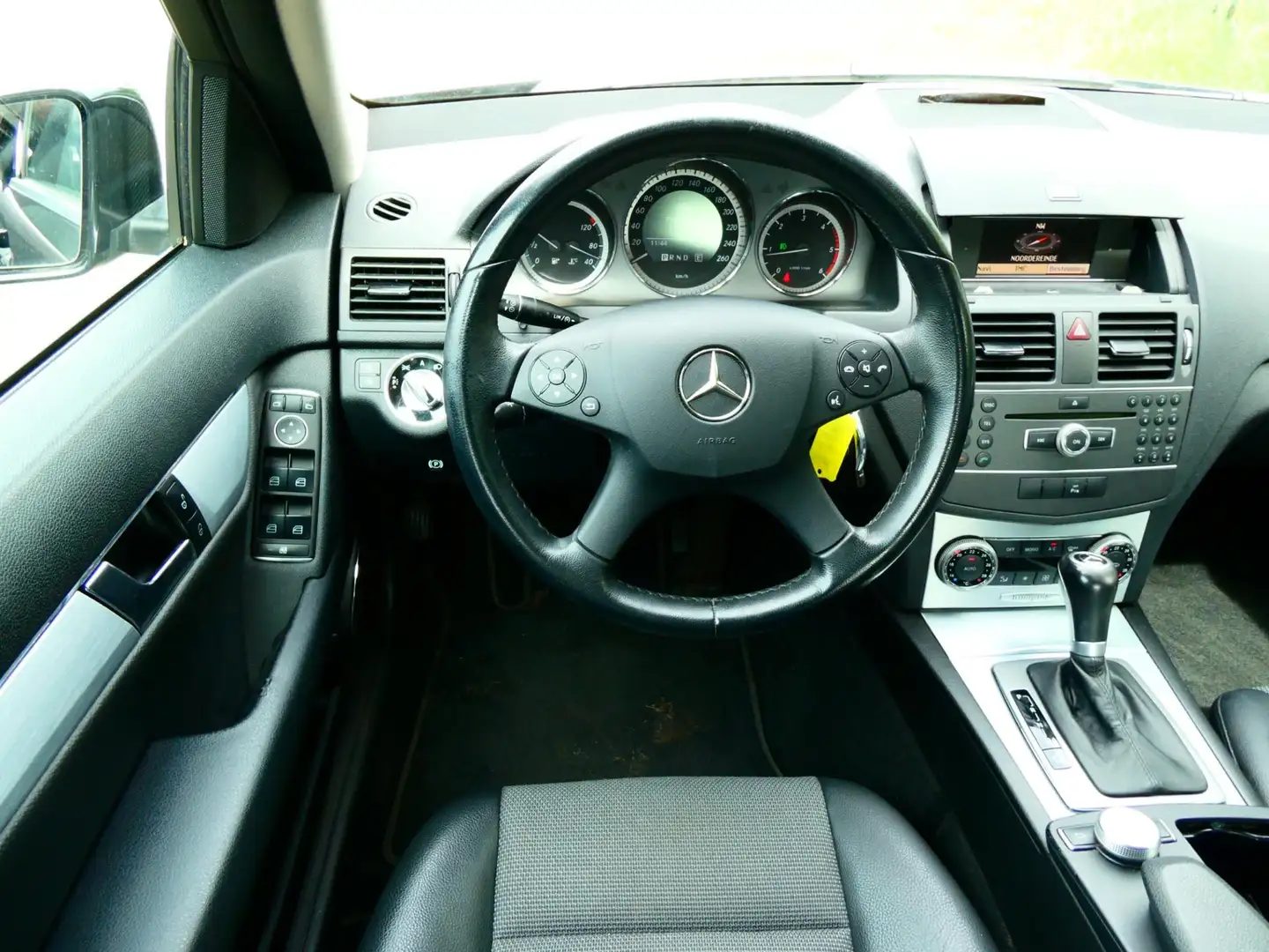 Mercedes-Benz C 180 CDI Automaat 194.000km 1e eig. Clima Navi Zwart - 2