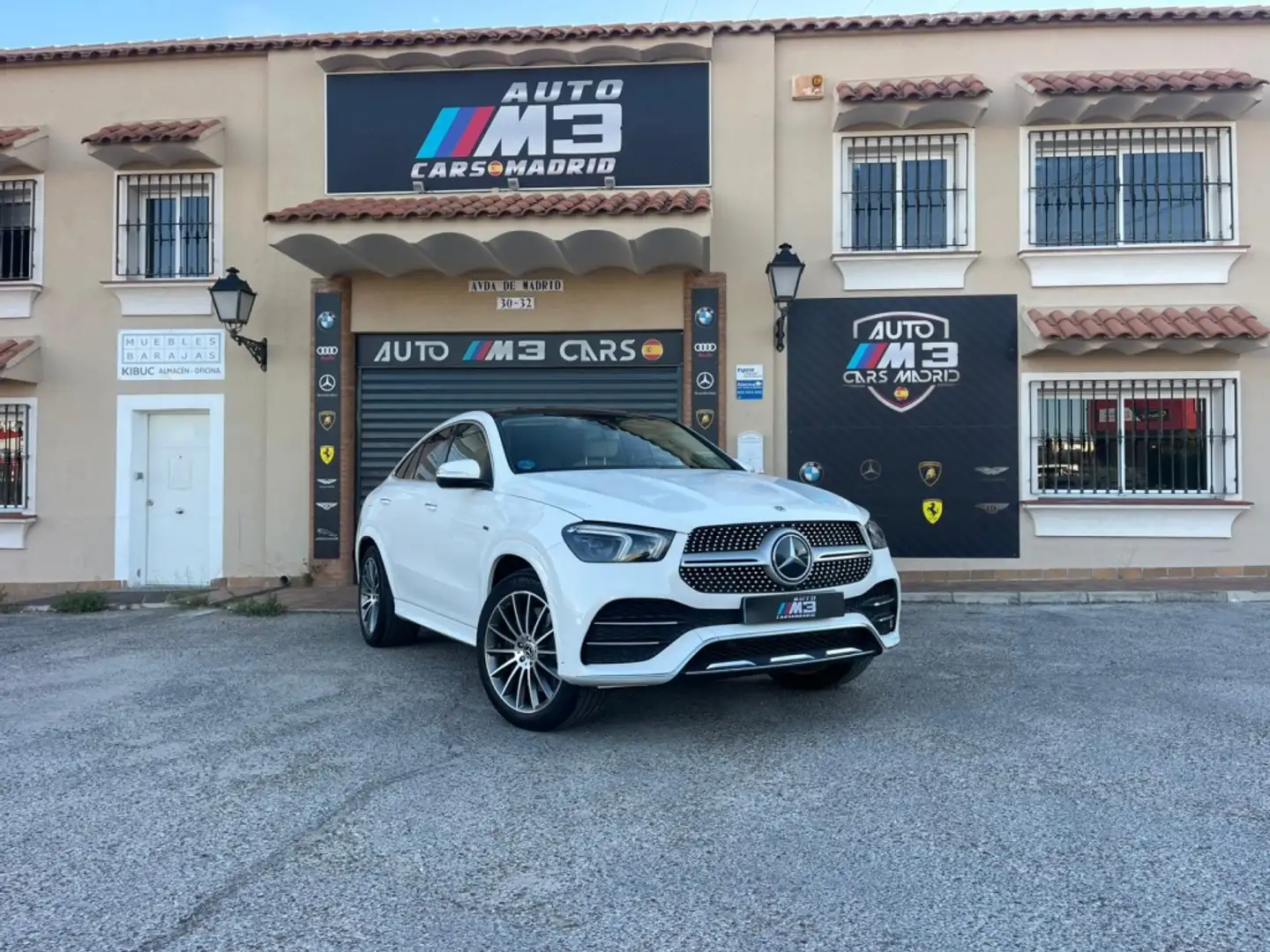 Mercedes-Benz GLE 350 Coupé 350de 4Matic Aut. Blanco - 1