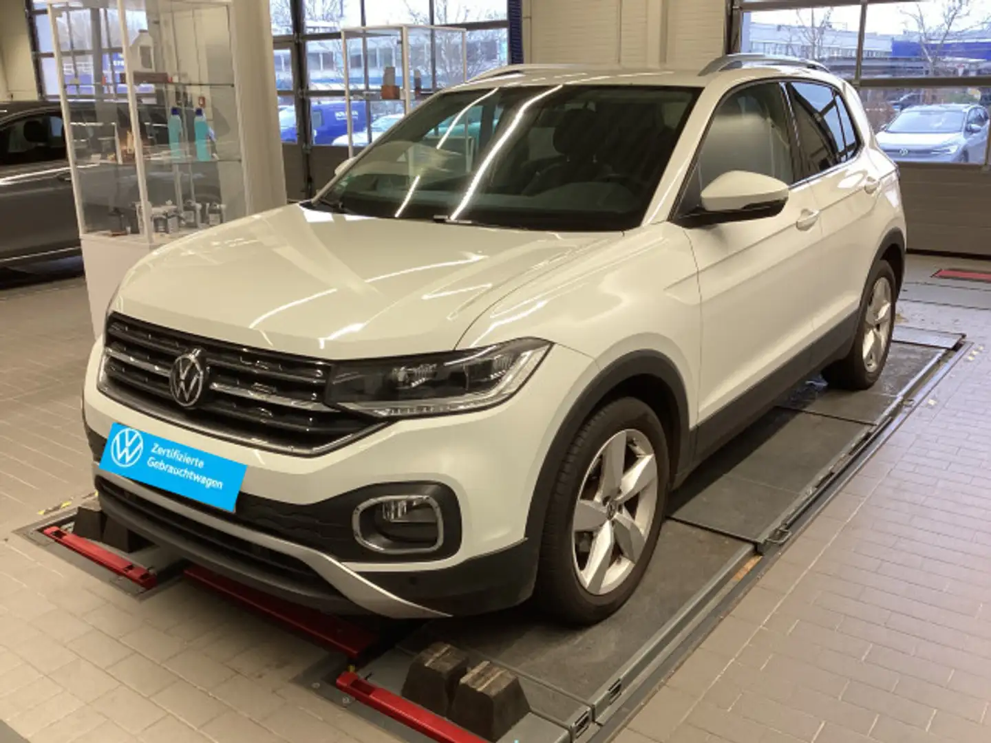 Volkswagen T-Cross Style 1.0TSI DSG PDC Sitzheizung CarPlay Weiß - 2