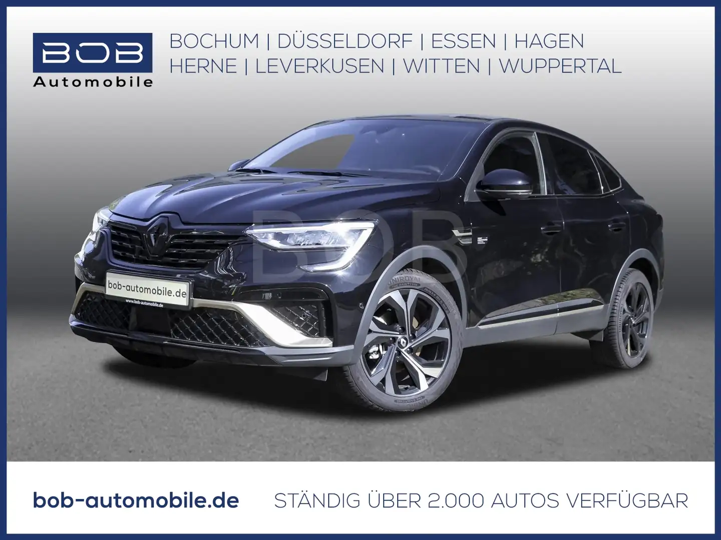 Renault Arkana E-TECH engineered hybrid 145 NAVI SHZ PDC Noir - 1