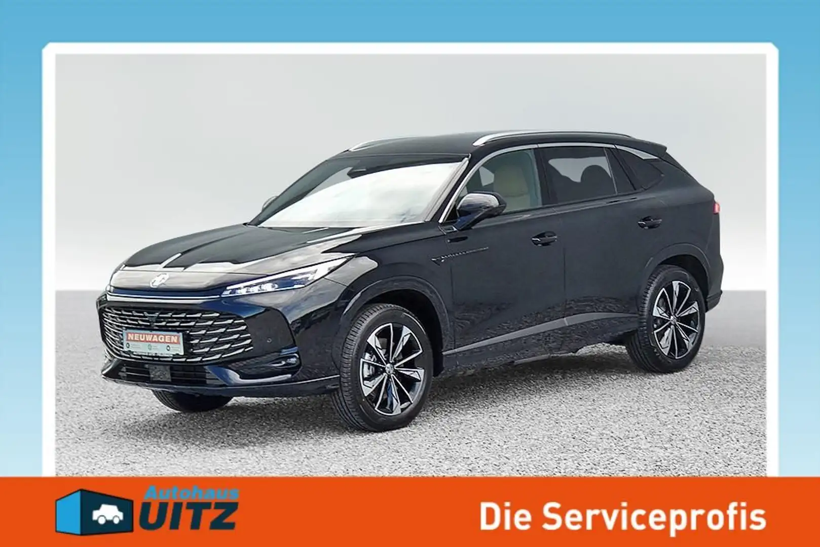 MG HS Hybrid+ Luxury +360+Distr+LED+SHZ+KeyGo+ Schwarz - 1