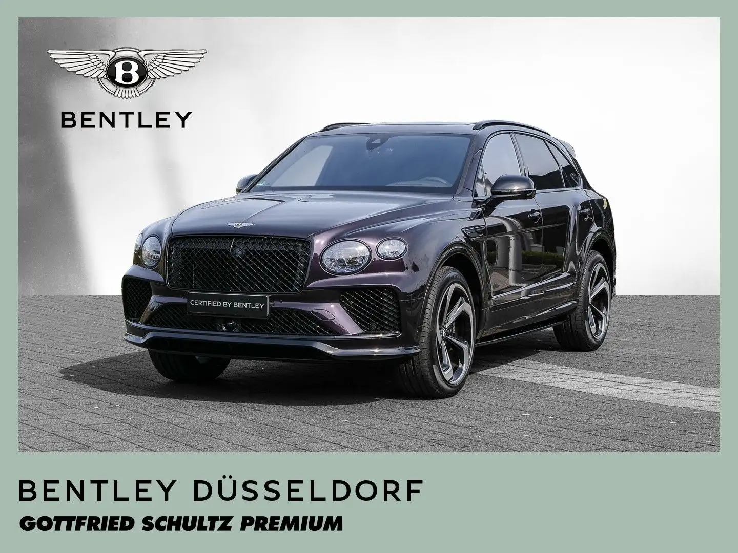 Bentley Bentayga S V8 // BENTLEY DÜSSELDORF Violett - 1