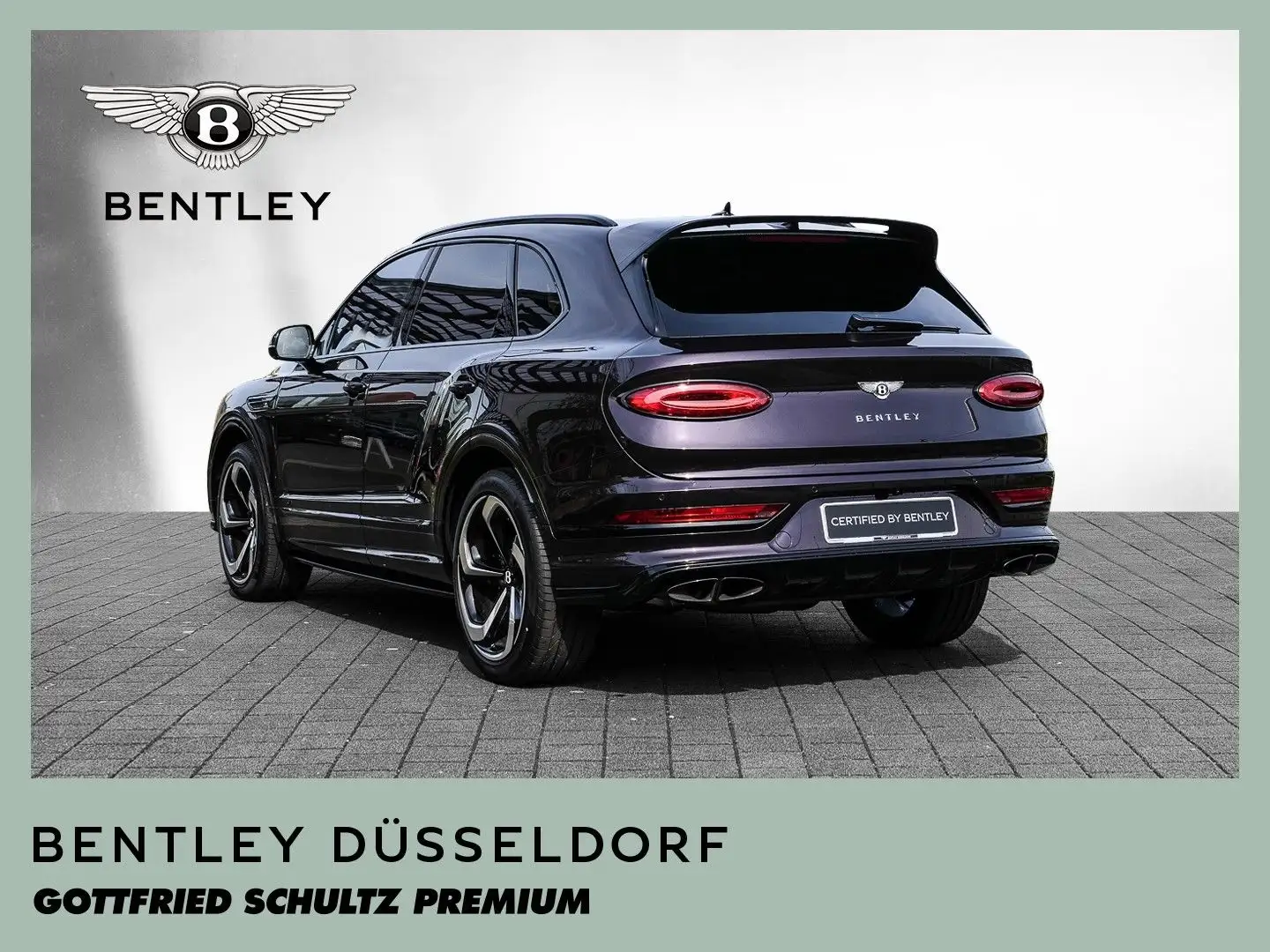 Bentley Bentayga S V8 // BENTLEY DÜSSELDORF Fioletowy - 2