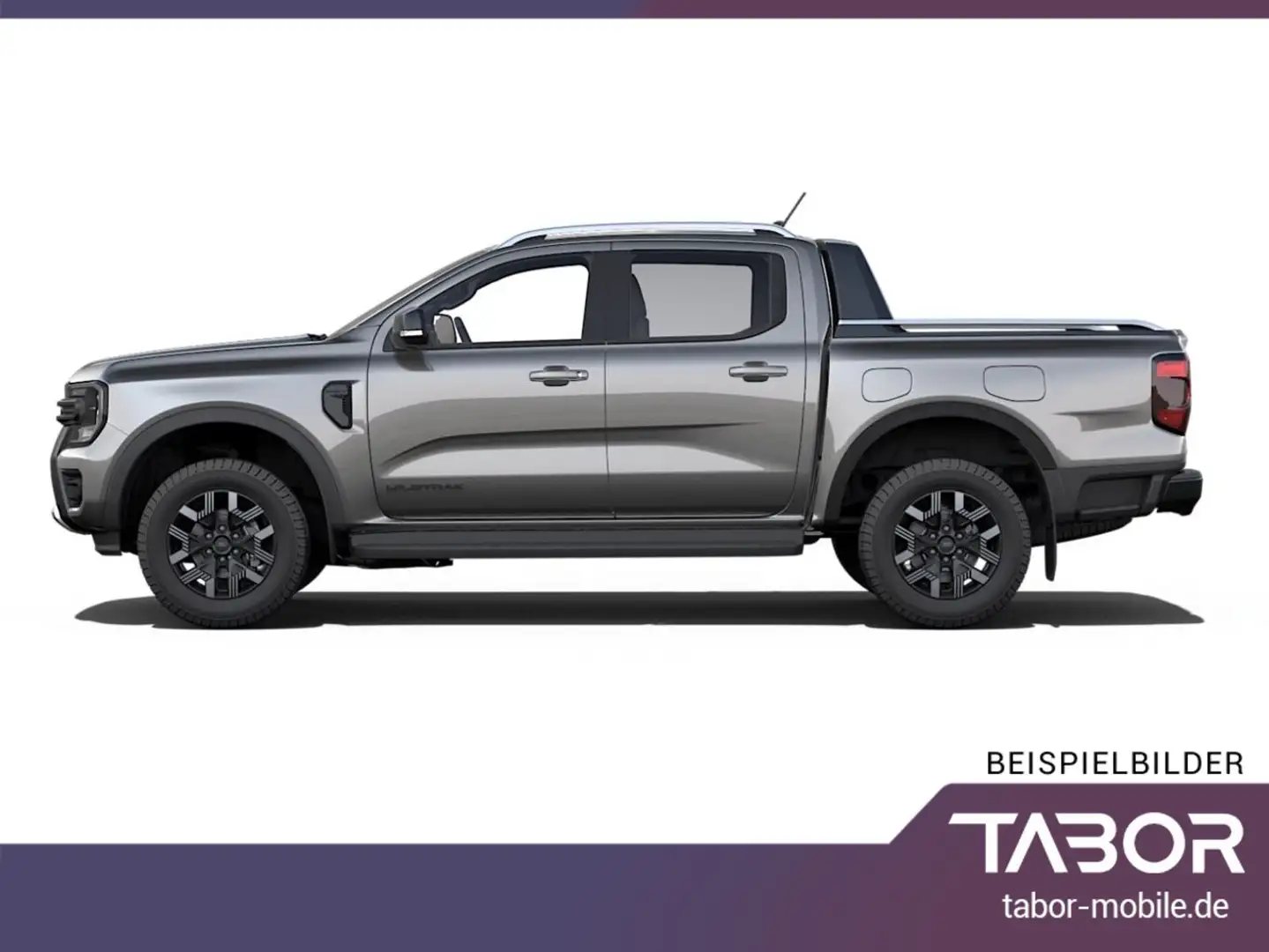 Ford Ranger DoKa 2.3 PHEV 280 Wildtrak TechP46 SHZ Grau - 2