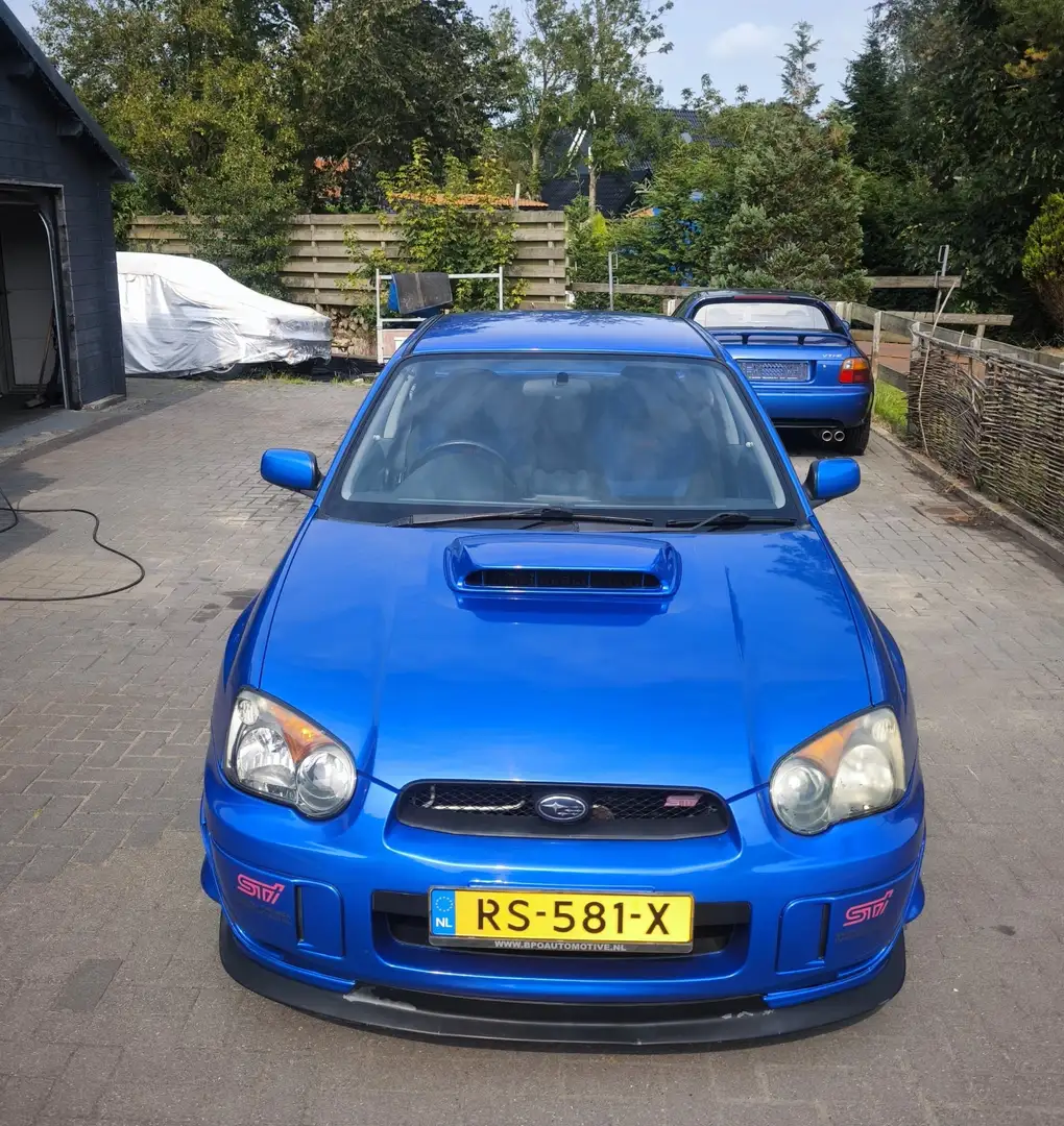 Subaru Impreza # Origineel Blobeye STI RHD # Modrá - 1