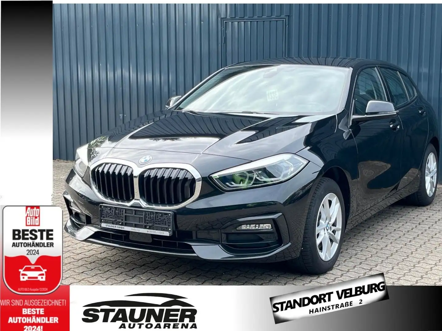 BMW 118 i Aut. Sport Line /Lenkradheiz/HiFi/LED Nero - 1