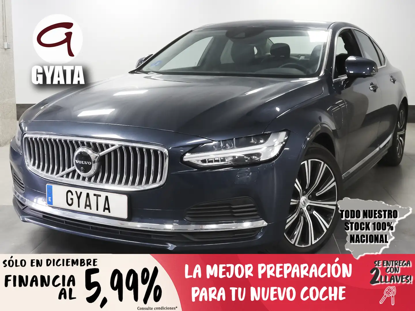 Volvo S90 T8 Twin Inscription AWD Aut. Azul - 1