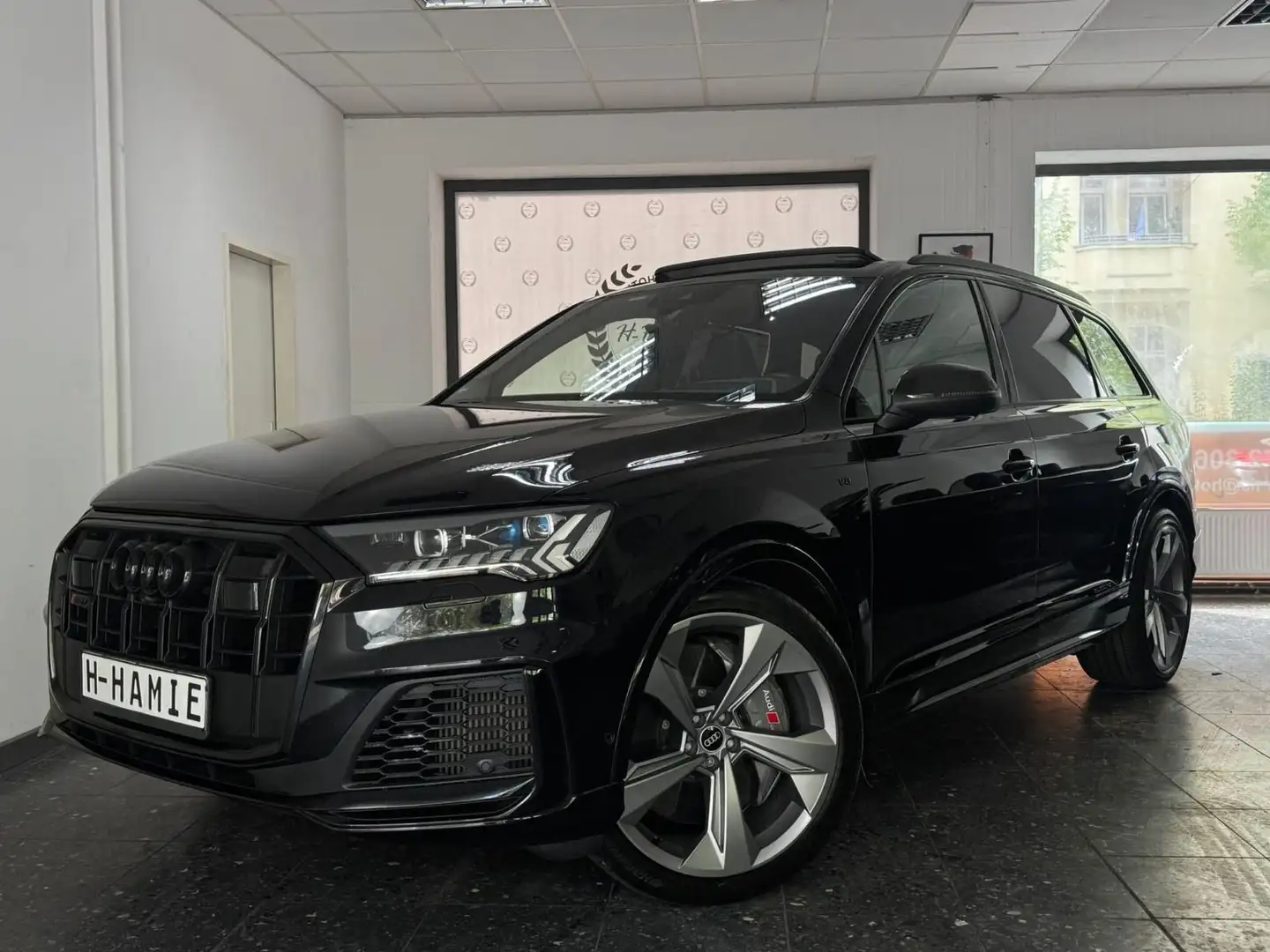 Audi SQ7 LASER CARBON KERAMIK HUD B&O ADV. 360° STAND Noir - 1