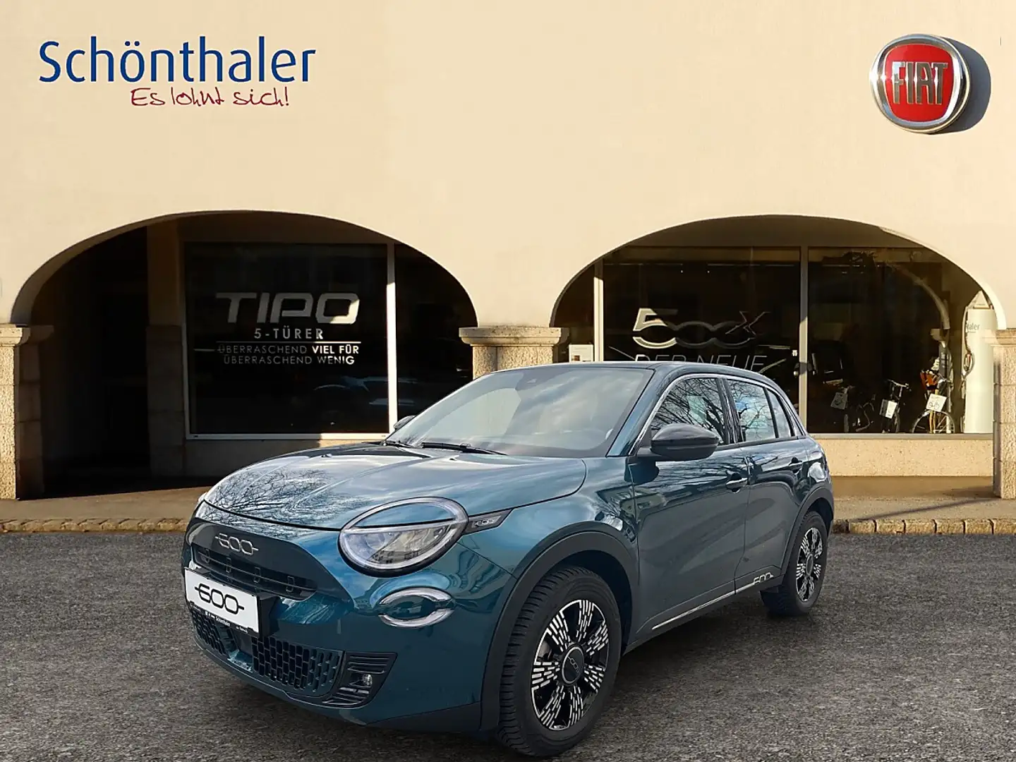 Fiat 600 Hybrid 136 6-Gang eDCT Grün - 1