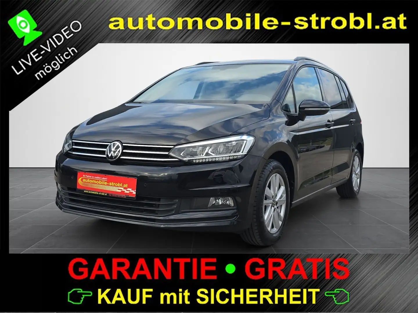 Volkswagen Touran 2.0 TDI Comf. LED ACC Massage GARANTIE Noir - 1