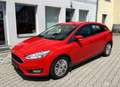 Ford Focus 1.0 EcoBoost, Klimaauto, Serviceheft, Erstbesitz Rot - thumbnail 1