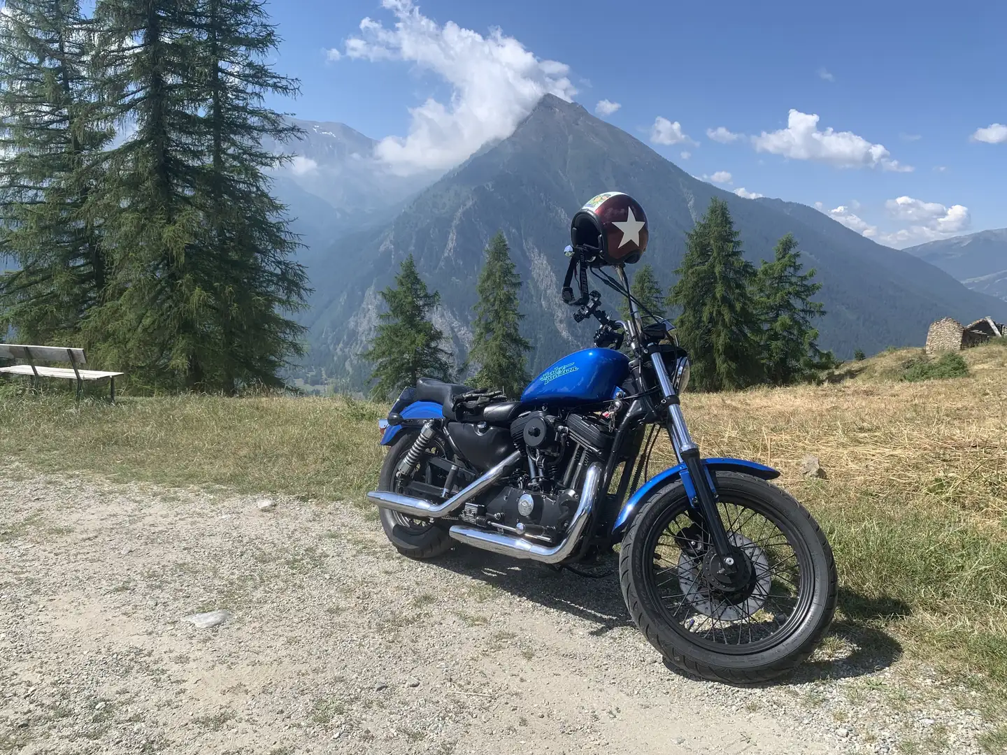 Harley-Davidson Sportster 883 Azul - 1
