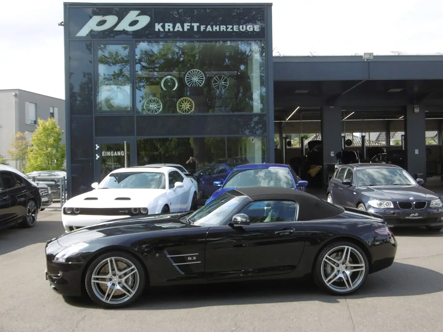 Mercedes-Benz SLS Roadster Makellos deutsch perfekte Historie Schwarz - 1