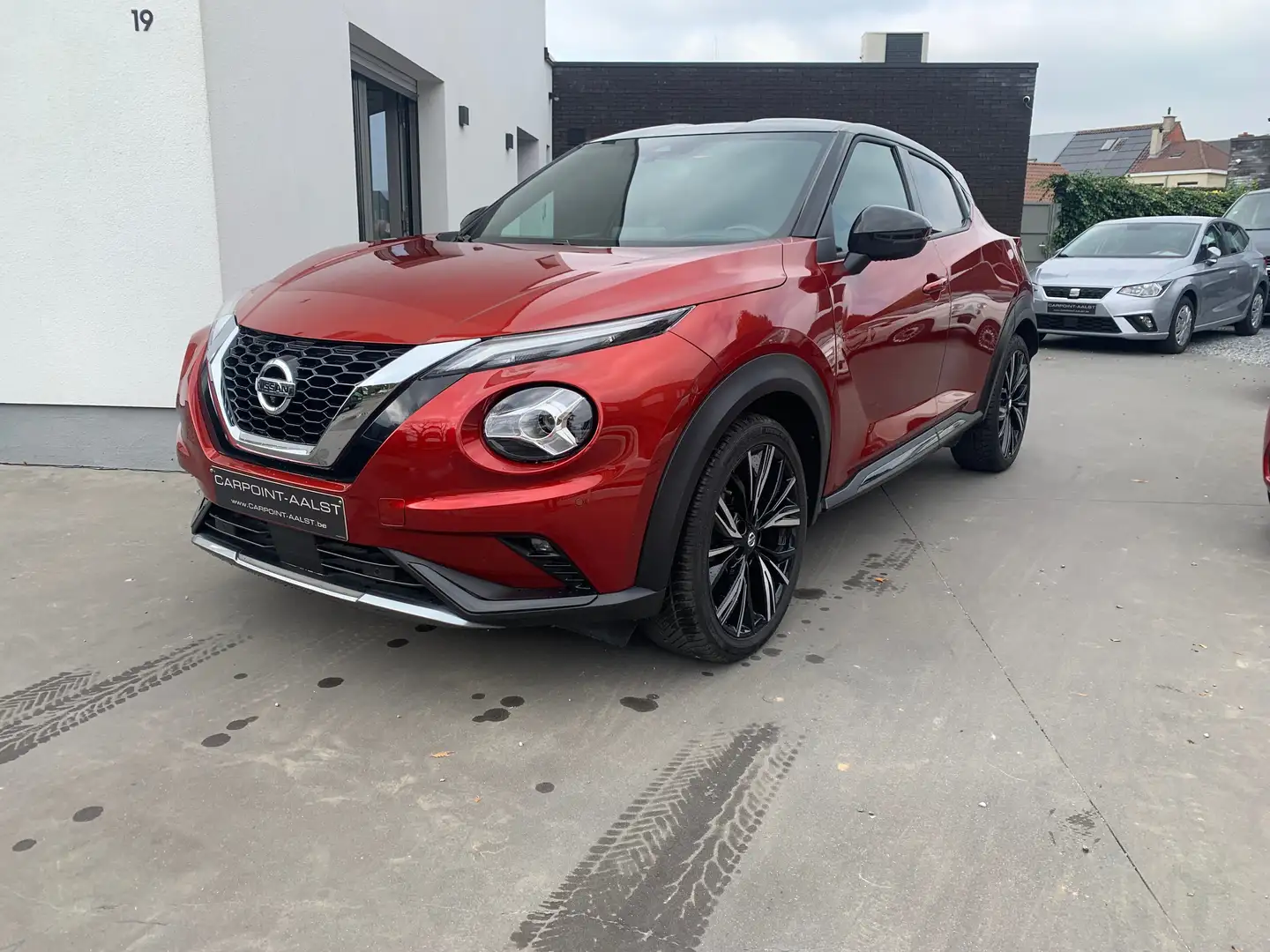 Nissan Juke Juke 1.0 DIG-T N-Design met garantie Rouge - 2