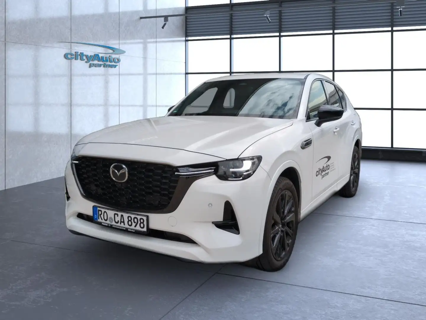 Mazda CX-60 e-SKYACTIV-D 254 M HYBRID AWD HOMURA LED Weiß - 2