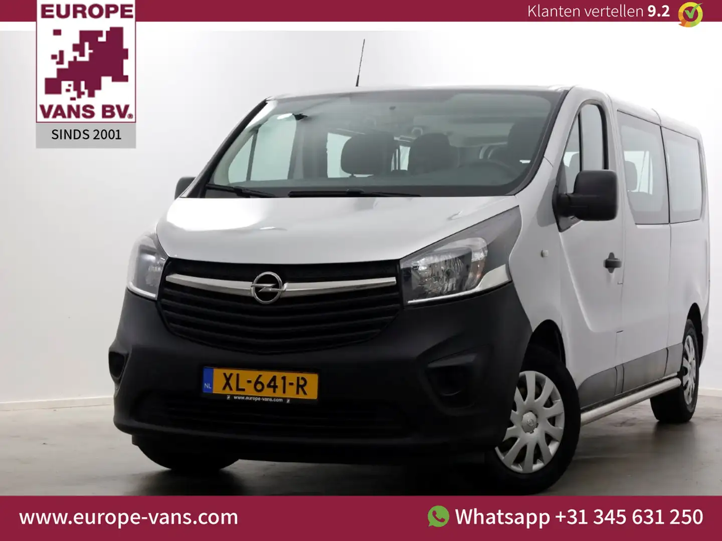 Opel Vivaro Combi 1.6 CDTI 120pk E6 L2H1 Personenbus Incl BTW/ Zilver - 1
