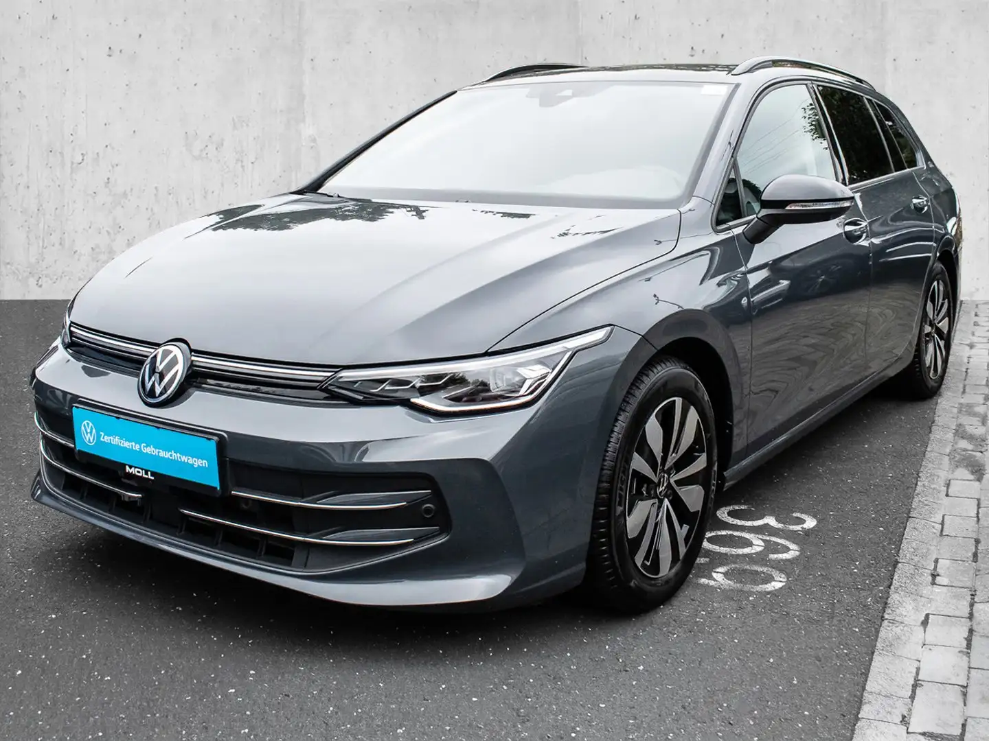 Volkswagen Golf Variant Life 1.5 l eTSI OPF 7-Gang-Doppelkupplungsget Grau - 2