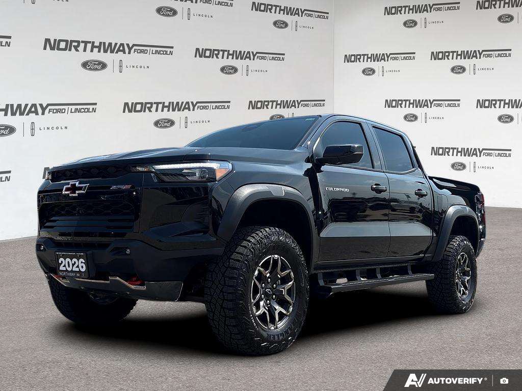 2026 Chevrolet Colorado ZR2 Clean Carfax | One Owner | ZR2 Off- Road Pkg