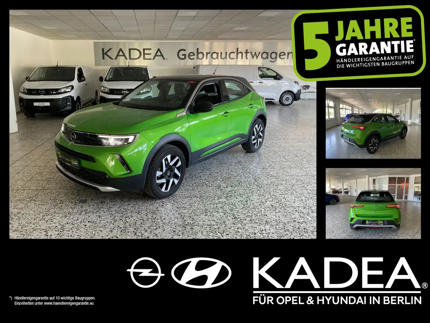 Opel Mokka 1.2 Turbo Elegance Ganzjahresbereifung Vert - 1