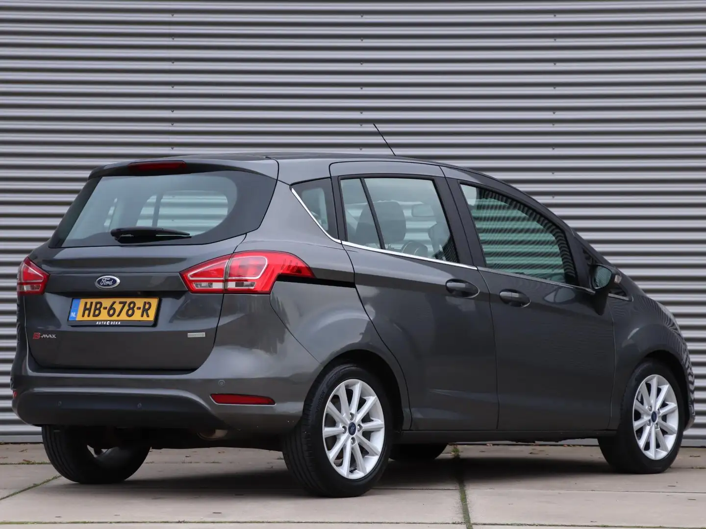 Ford B-Max 1.0 EcoBoost Titanium *1e Eigenaar*Dealeronderh.* Grijs - 2