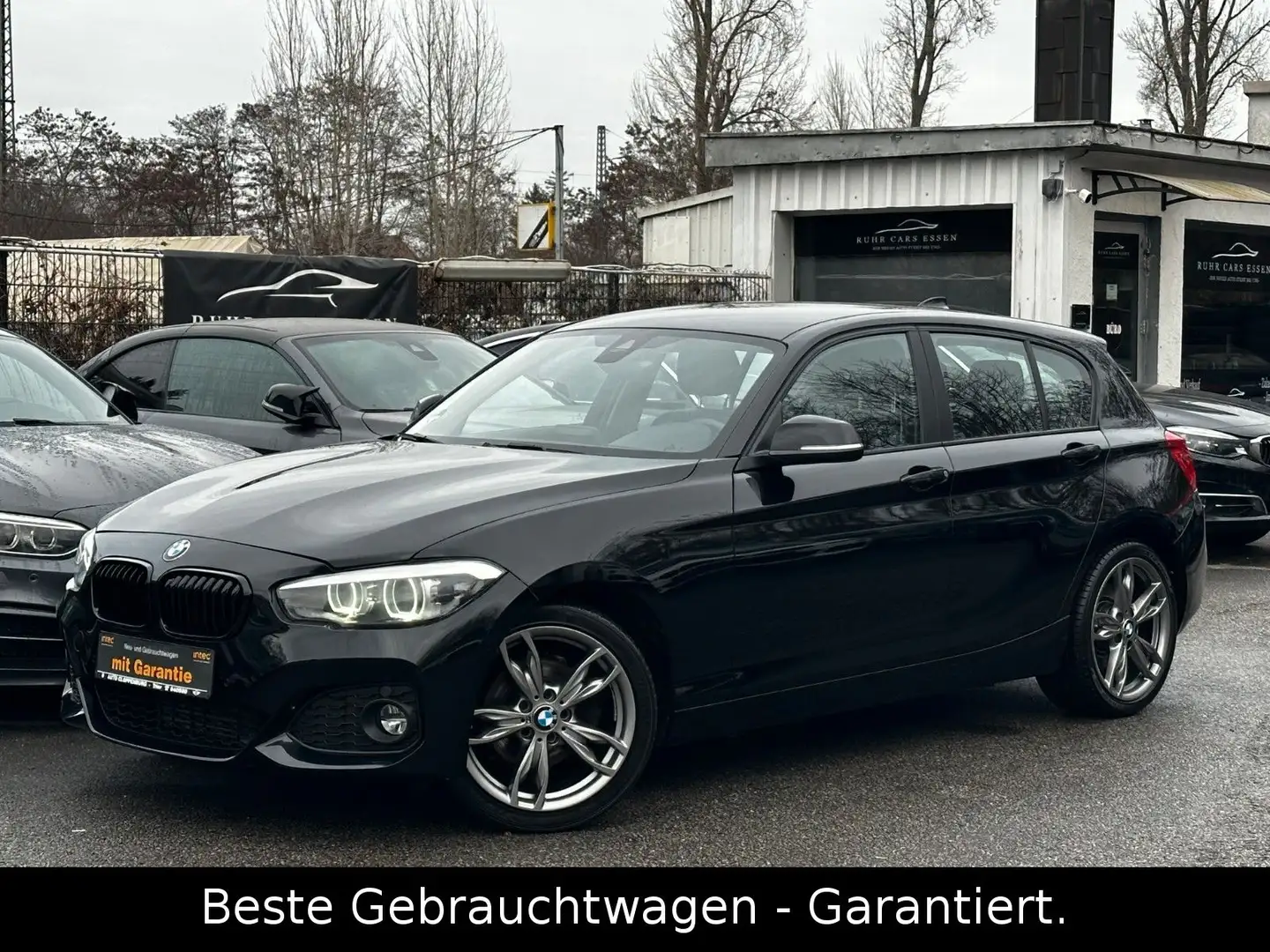 BMW 120 d Aut. M Sport * LED * NAVI * LEDER * TOP GEP Noir - 1