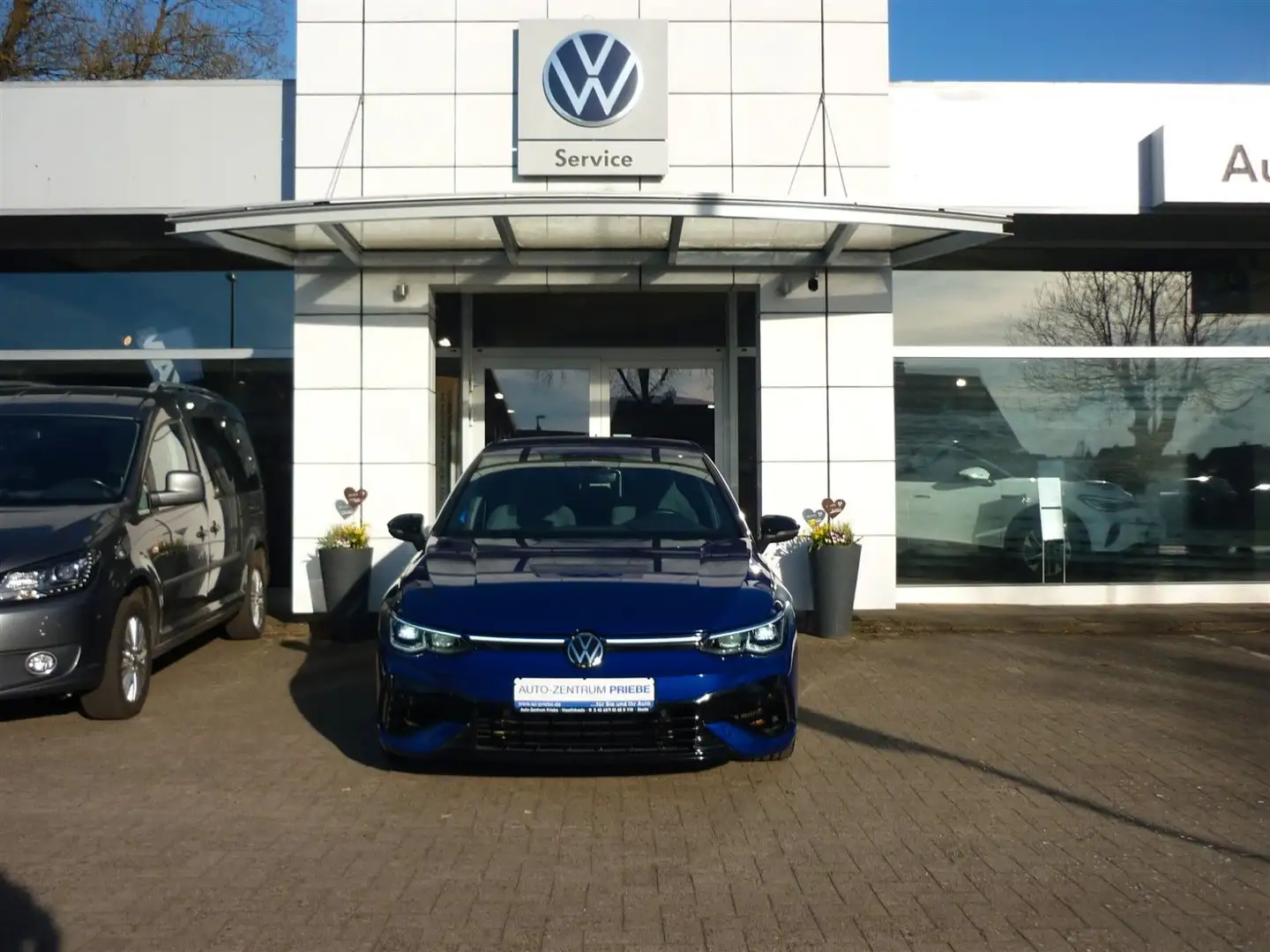 Volkswagen Golf VIII R 4Motion+DSG+Cam+Navi+ACC+Sitzh.+LED Bleu - 2