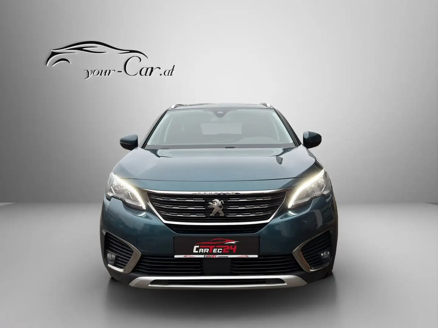 Peugeot 5008 1,5 BlueHDI 130 EAT8 Allure Aut. *7-Sitzer, ACC* Grün - 2