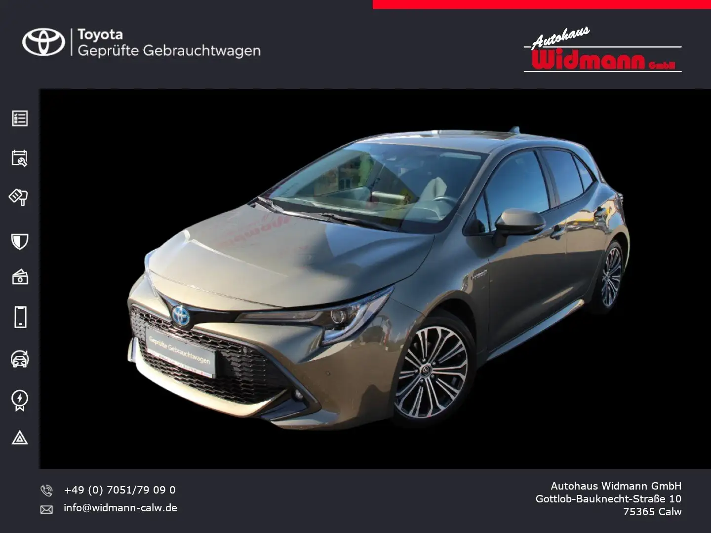 Toyota Corolla 1.8 Hybrid Club Navi Sitzheizung PDC v+h Bronze - 1