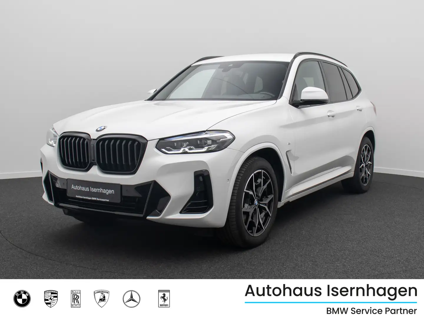 BMW X3 M Sport DAB Kamera AHK HiFi Alarm19Zoll Weiß - 1