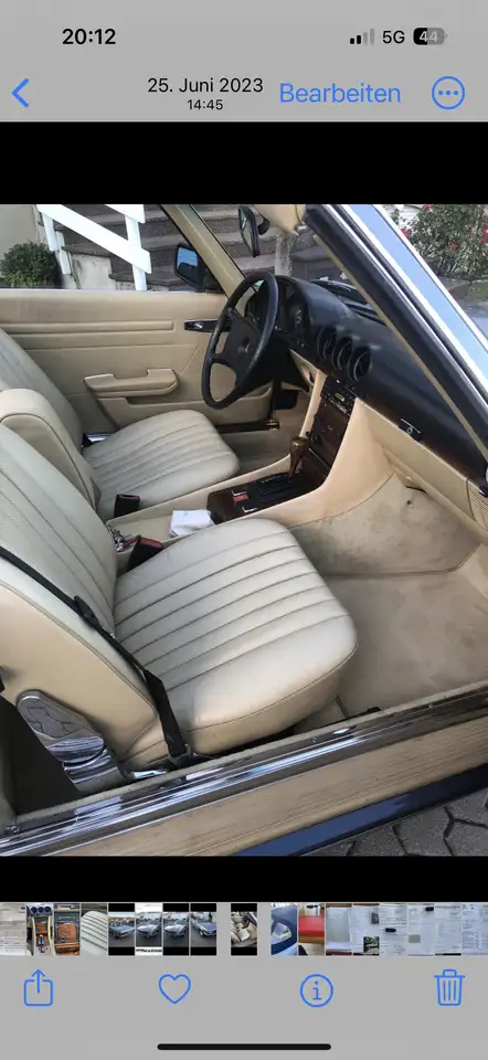 Mercedes-Benz SL 500 Originale Helle Nappa Lederausstattung In Quarz, foto 9