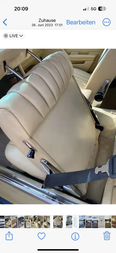 Mercedes-Benz SL 500 Originale Helle Nappa Lederausstattung In Quarz, foto 11