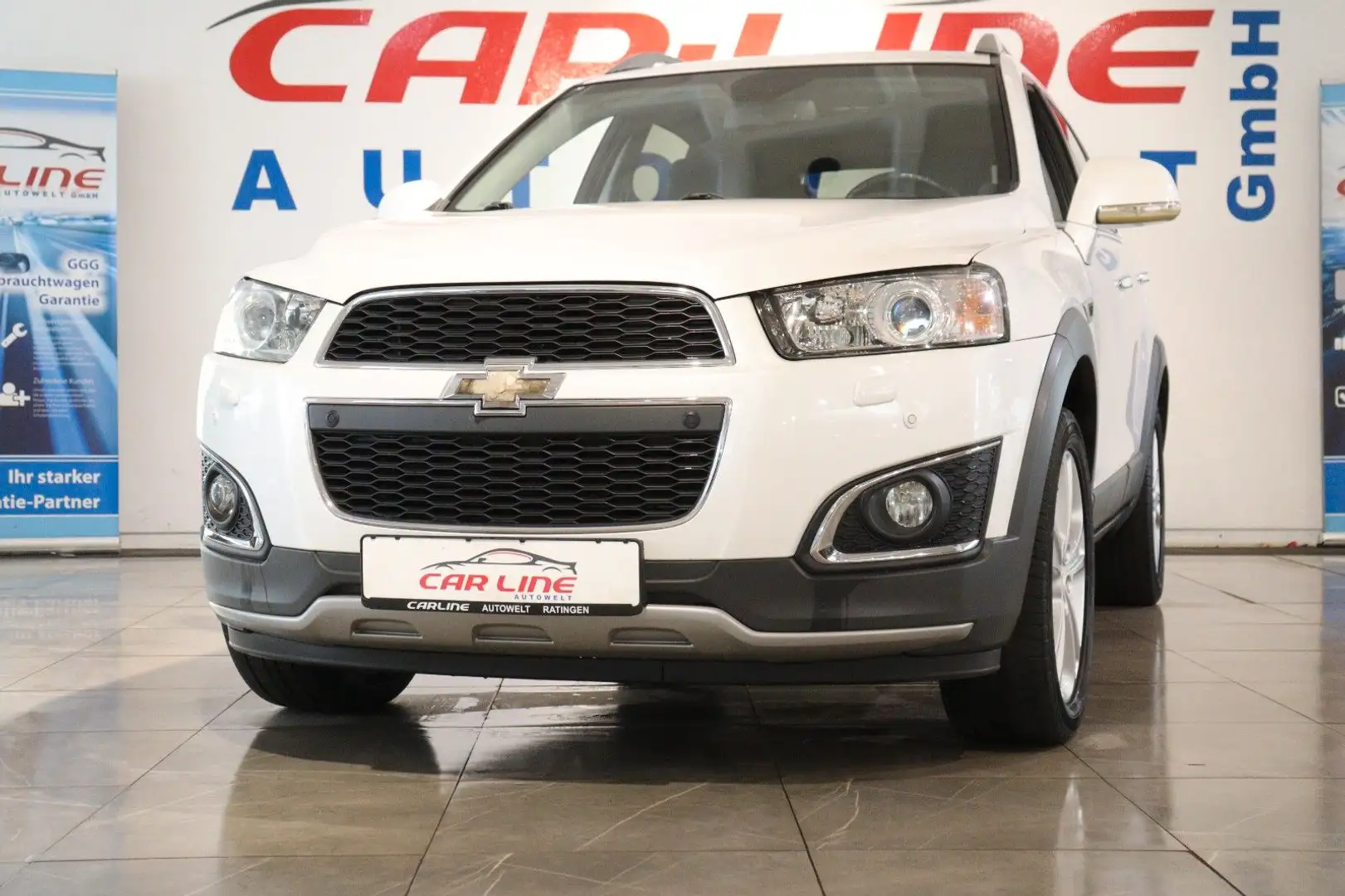 Chevrolet Captiva 2.2 D LTZ 4WD*7-Sitz*Automatik*AHK 1,7t* Weiß - 1