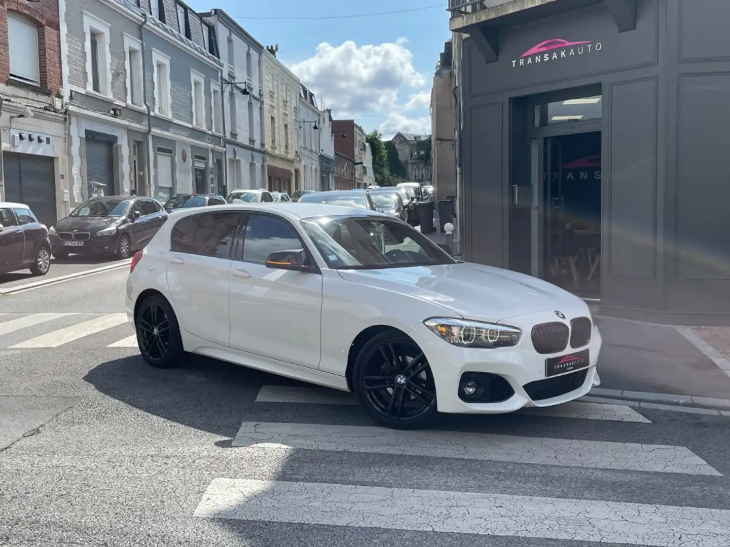BMW 118 SERIE F20 LCI2 118i 136 ch M Sport Ultimate Pack M Blanc - 1