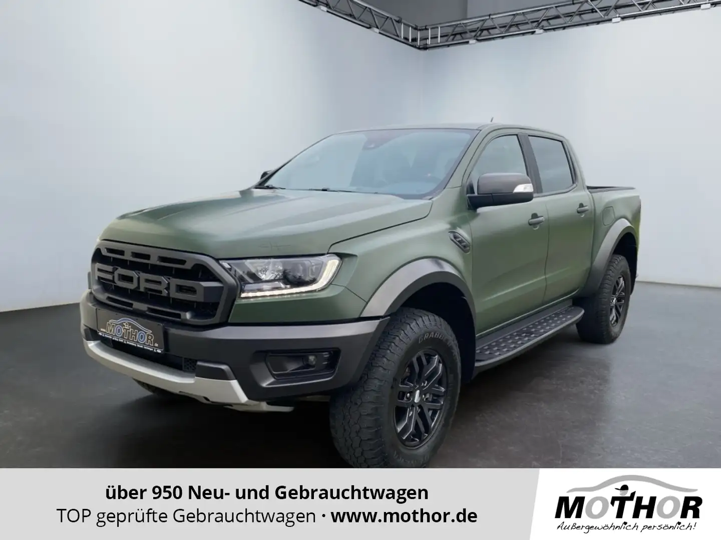 Ford Ranger Raptor 2.0 TDCi TEMP NAV AHK LED DAB Verde - 1