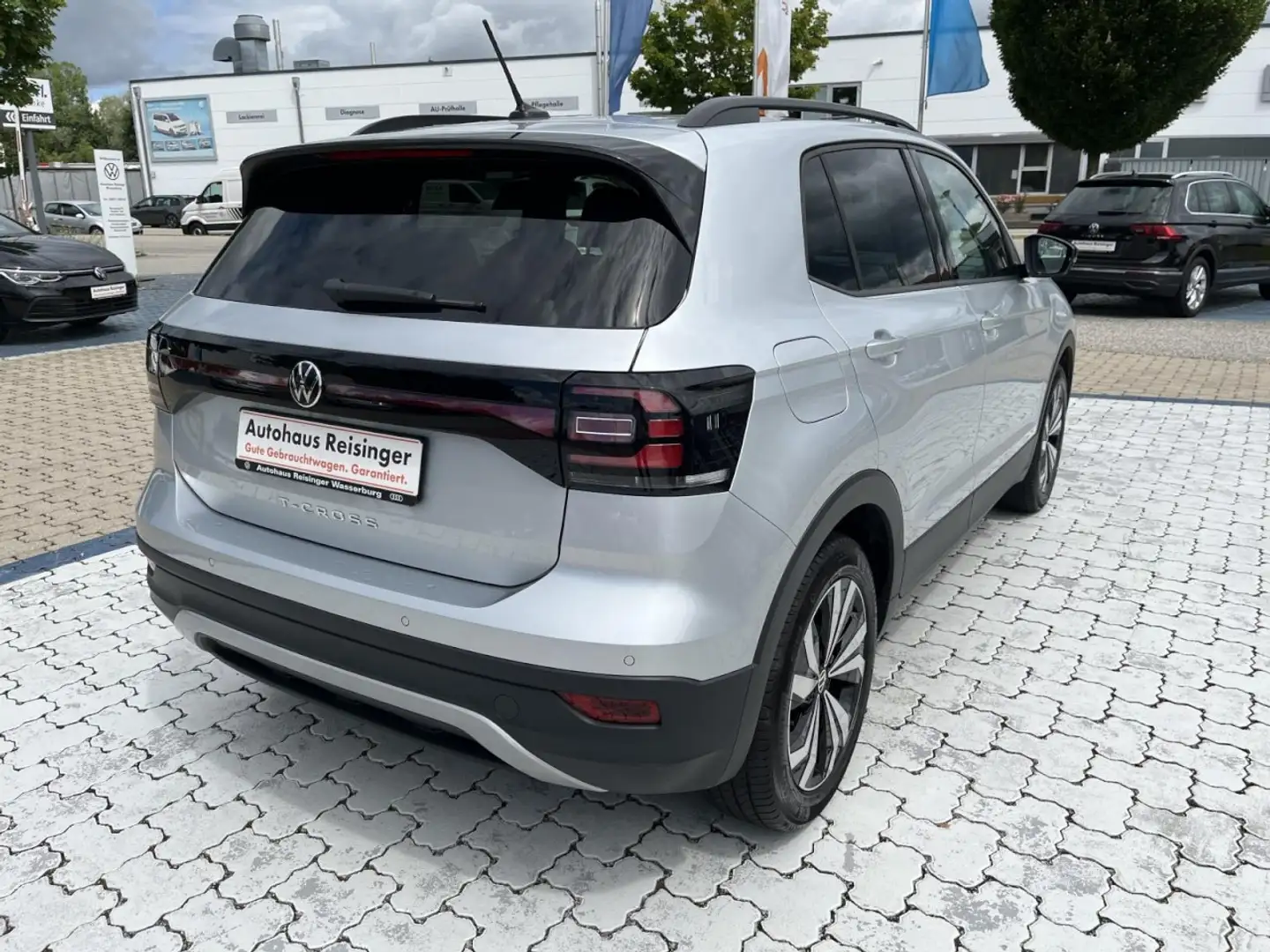 Volkswagen T-Cross 1.0 TSI Life (Design-Paket,17 Zoll,ACC) Klima Argent - 2