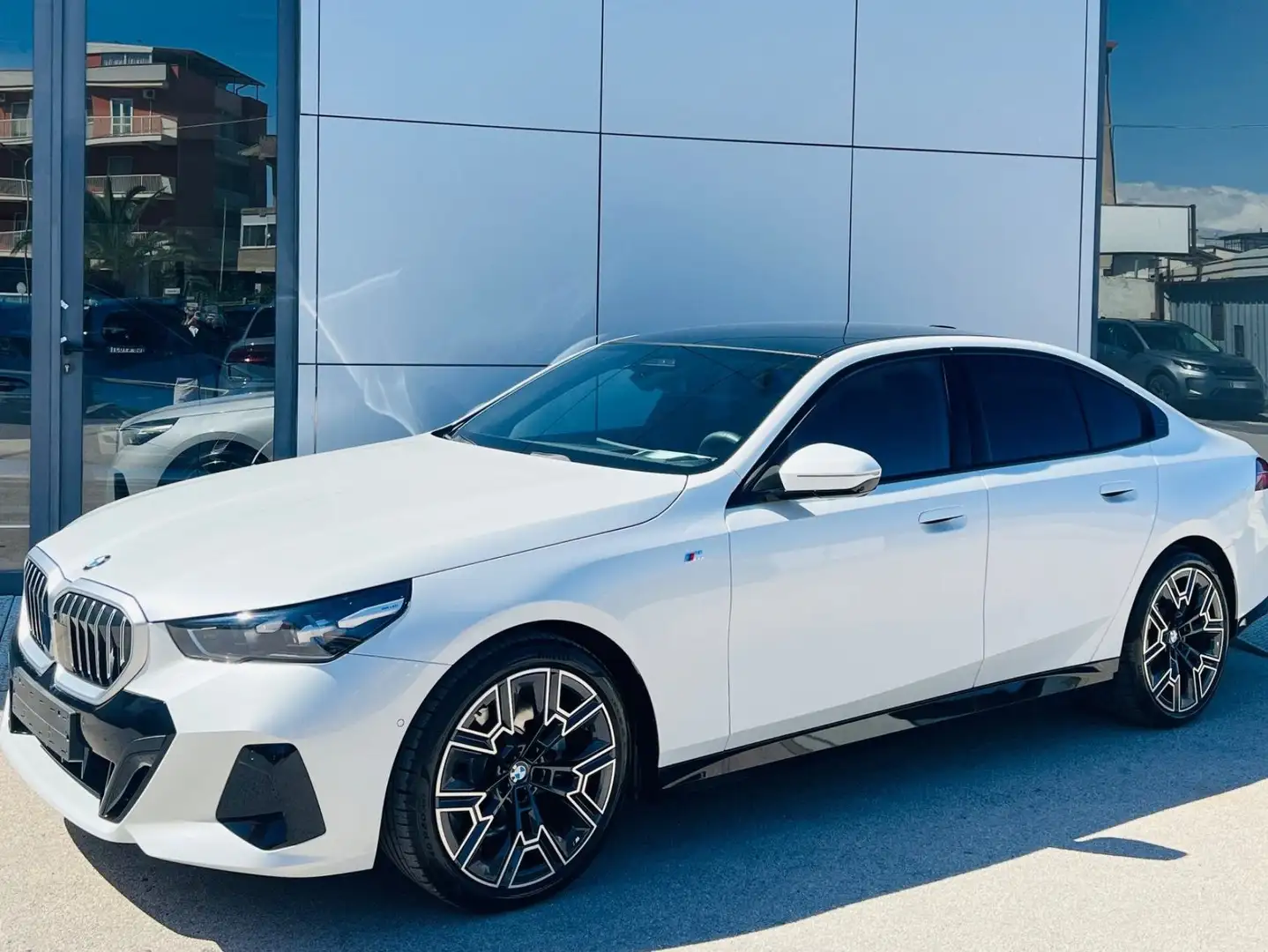 BMW 520 d Msport Anticipo €18.400 noleggio no scoring Blanco - 1