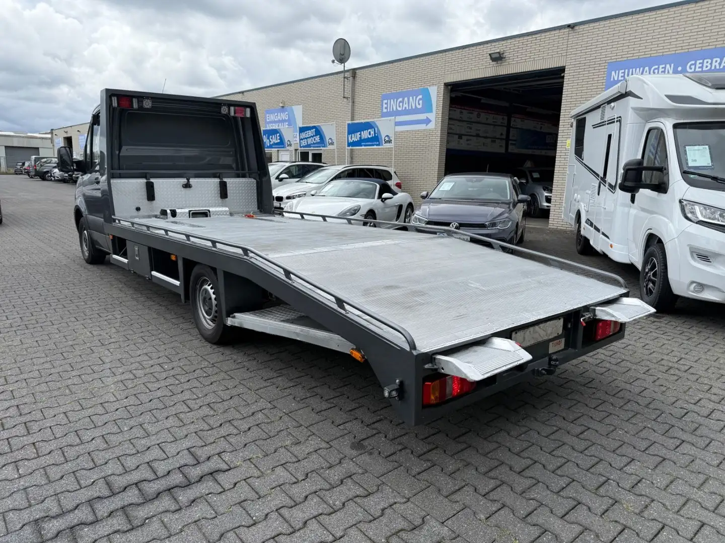 Mercedes-Benz Sprinter III 317 Tijhof Autrotransporter/ ACC Grau - 2