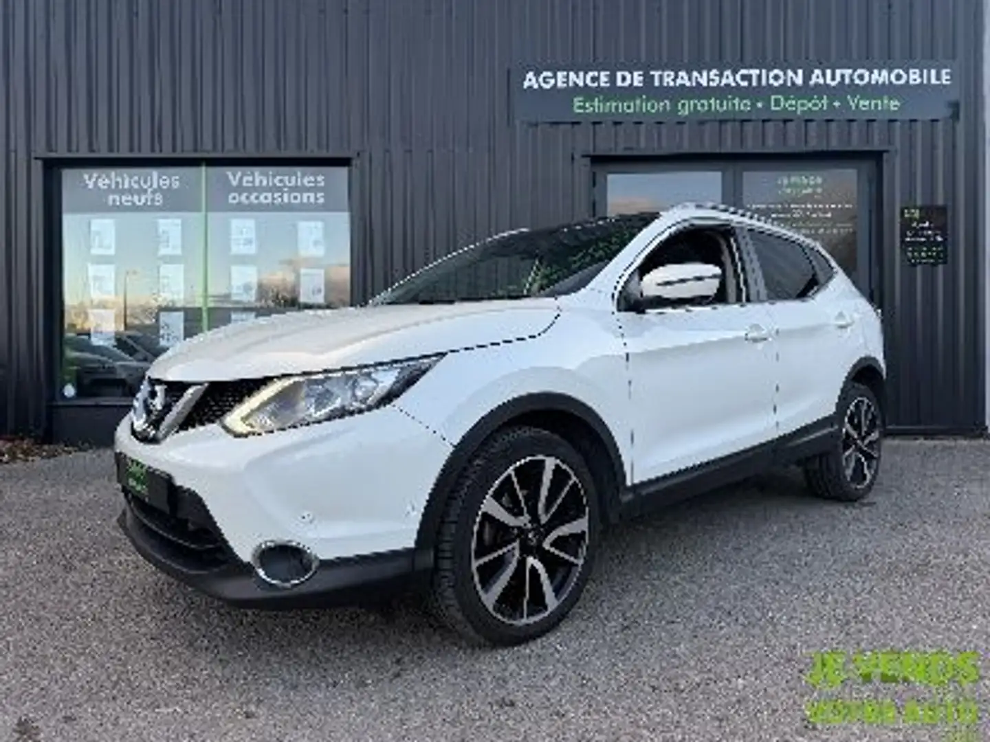 Nissan Qashqai 1.6 dCi 130ch Tekna All-Mode 4×4-i Blanc - 2