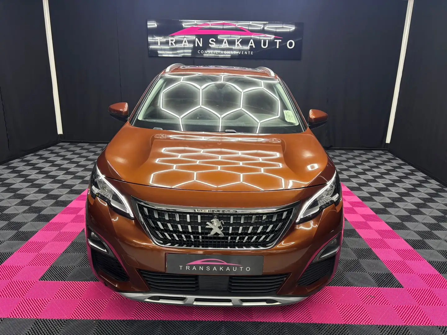 Peugeot 3008 ALLURE/EURO 6D / GARANTIE 12 MOIS / CARNET PEUGEOT Braun - 2