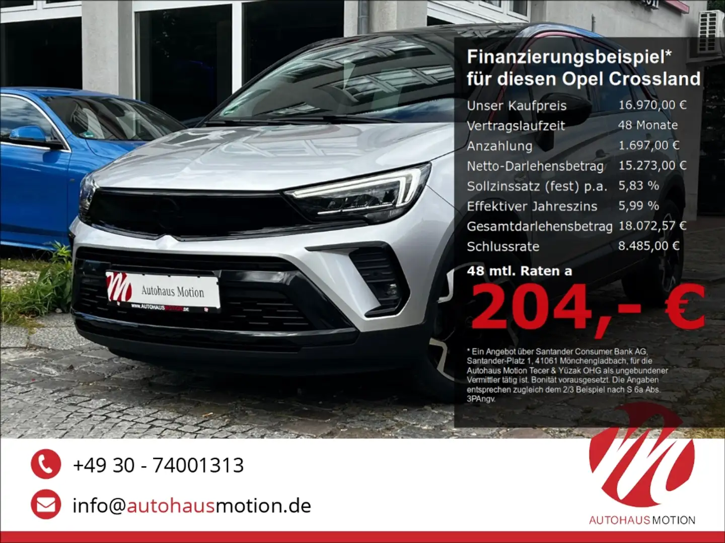 Opel Crossland GS Line 1.2 Turbo NAVI KAMERA APPLE CARPLAY Gris - 1