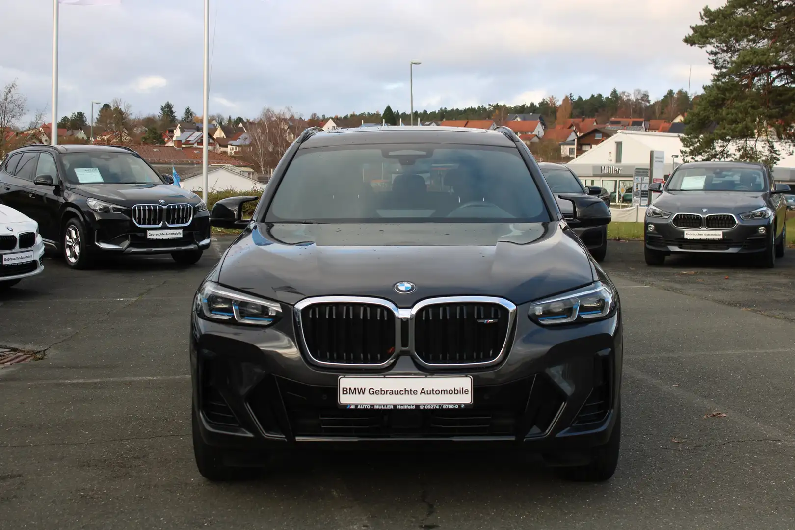 BMW X3 M 40d Standh. AHK Grau - 2