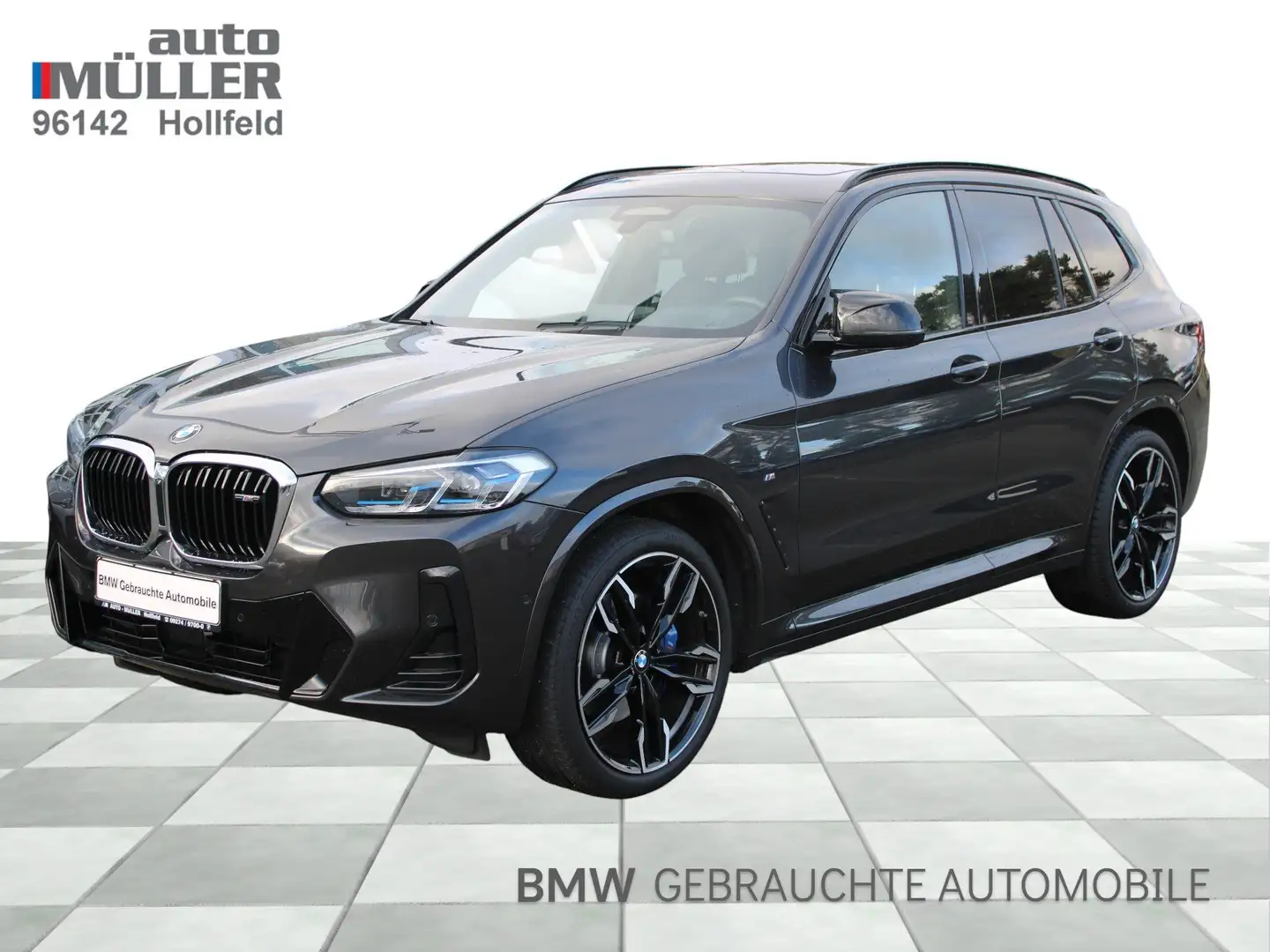 BMW X3 M 40d Standh. AHK Grau - 1