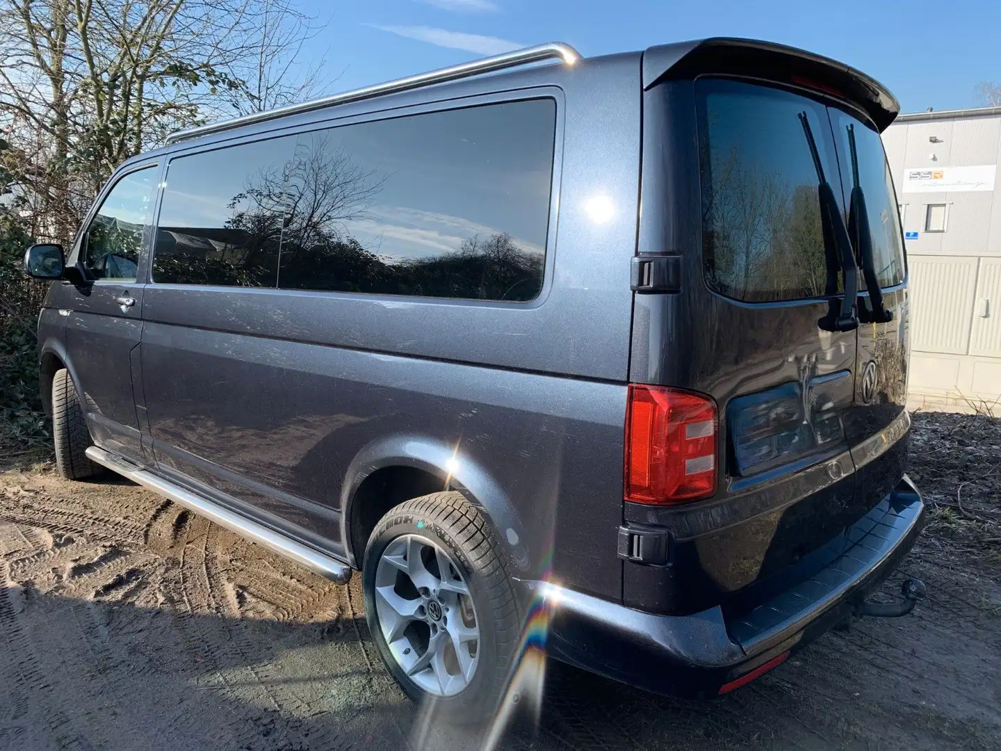 Volkswagen T6 Transporter Kasten-Kombi lang top Zust L2H1 Azul - 2