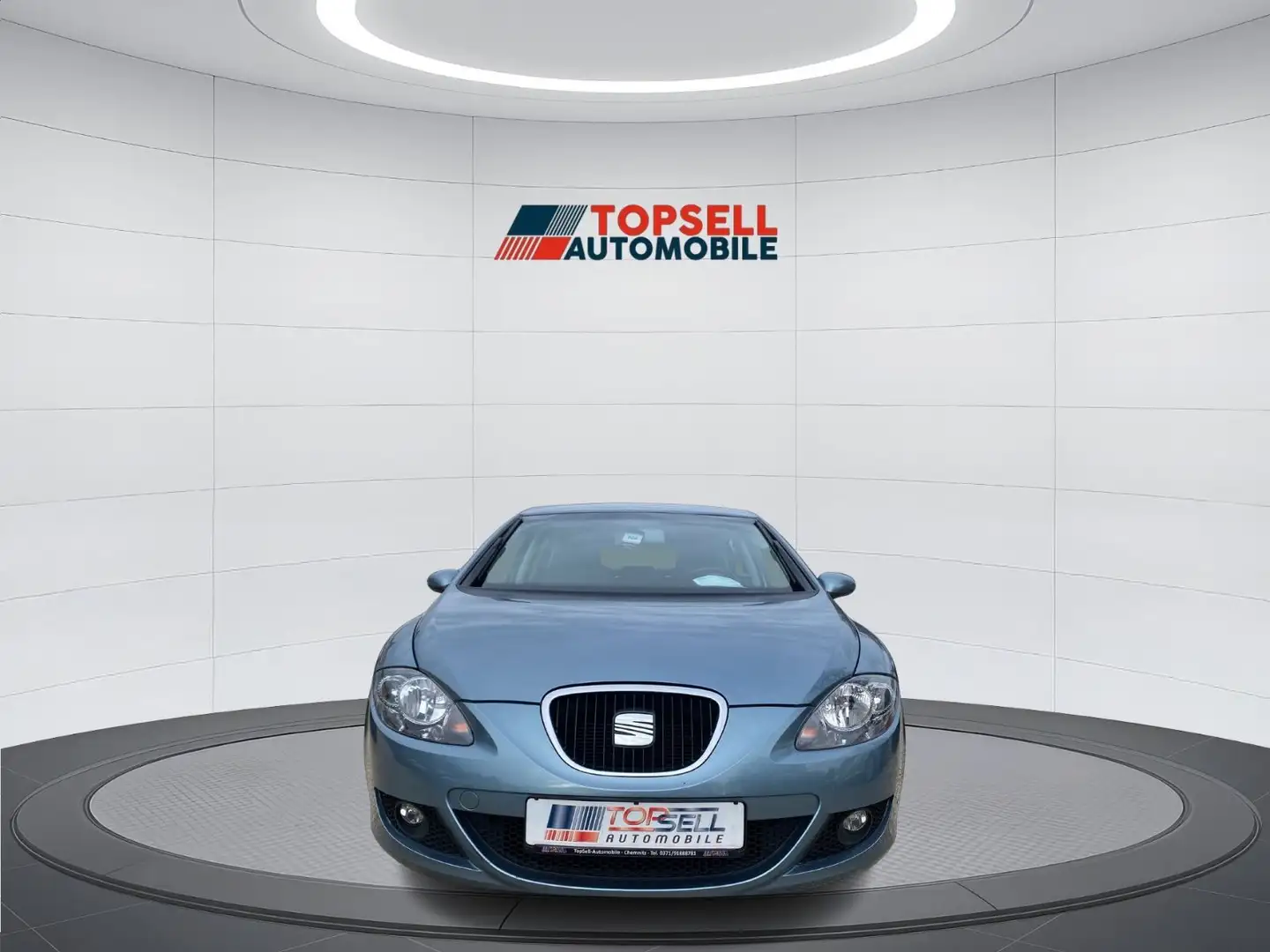 SEAT Leon 1.6 Stylance 1.Hand Klima 66800KM TÜV-NEU Blau - 2