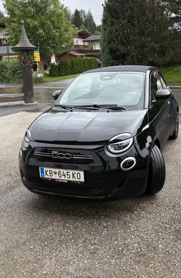 Fiat 500e La prima Schwarz - 1