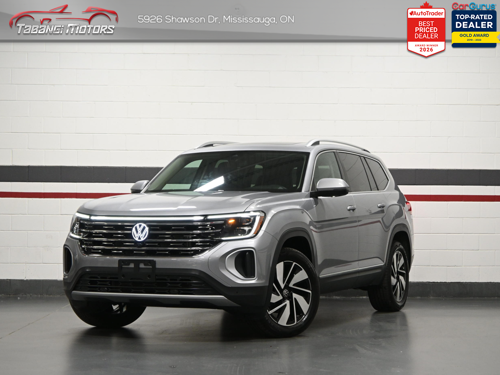 2026 Volkswagen Atlas Highline No Accident Panoramic Roof Harmon/Kardon