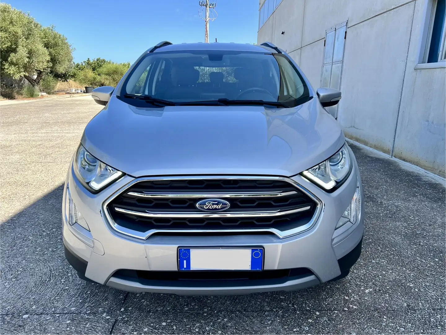 Ford EcoSport 1.5 ecoblue Titanium awd s&s 125cv my19 Argento - 2