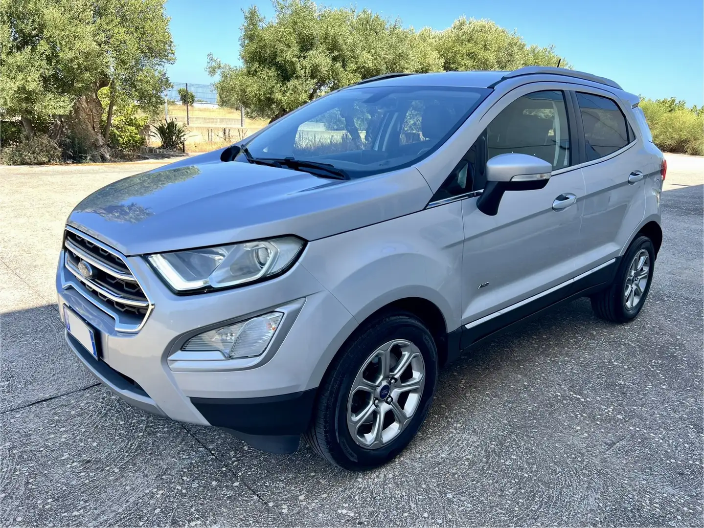 Ford EcoSport 1.5 ecoblue Titanium awd s&s 125cv my19 Argento - 1