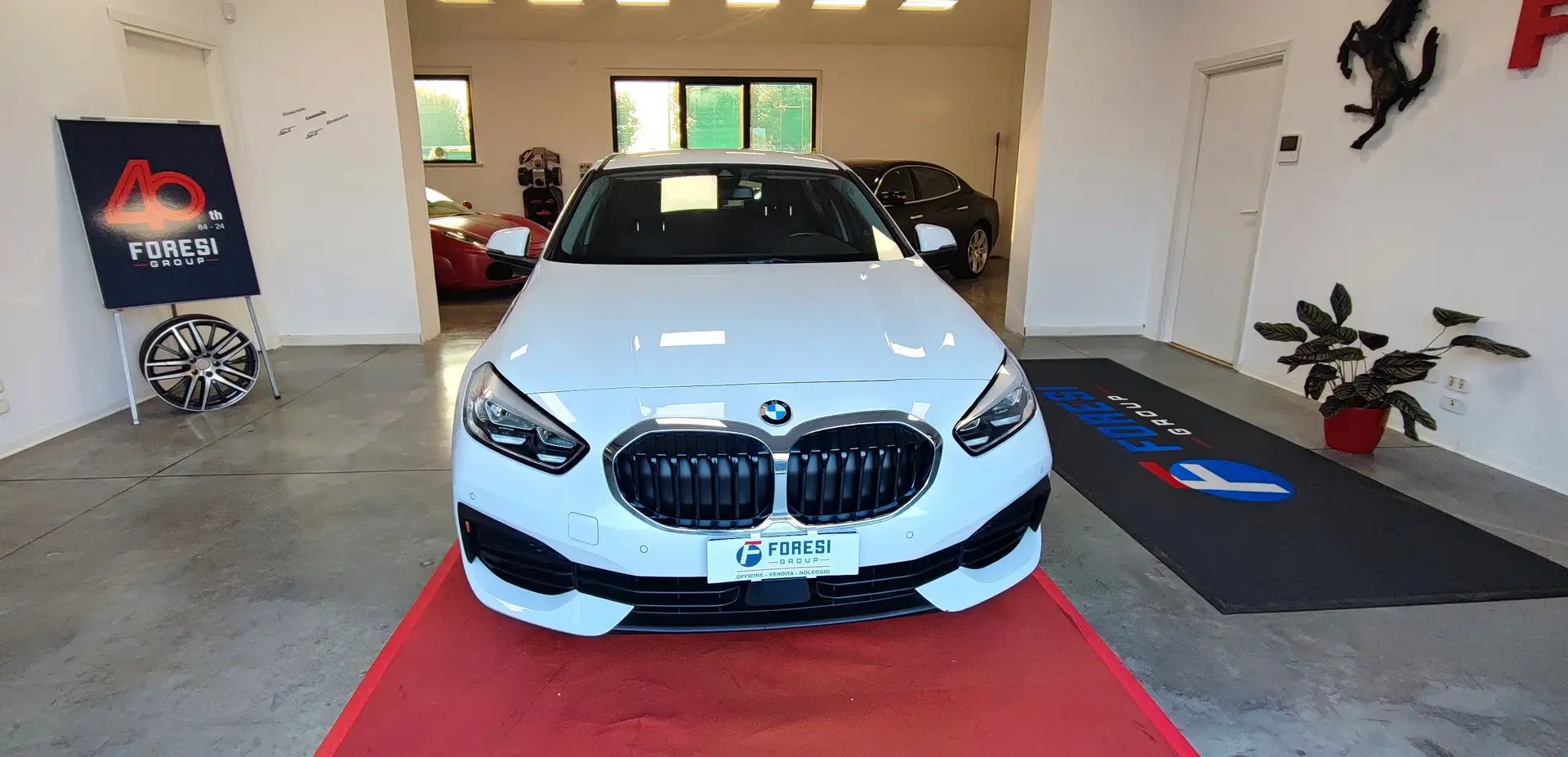 BMW 116 Serie 1 F40 116d Business Advantage auto Blanc - 2